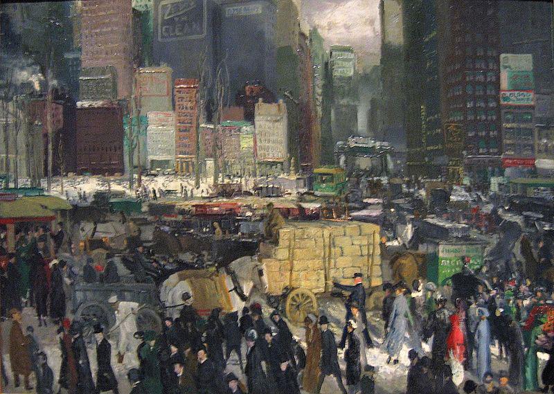 George Wesley Bellows New York Norge oil painting art